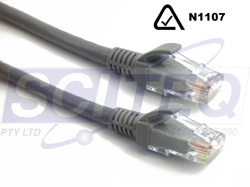 LAN Patch Cable 0.5m grey