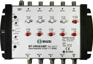 Digitek MT-5WHEAMP Five Wire SMATV Head Amplifier