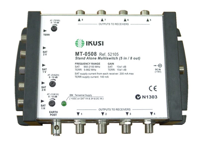 Ikusi MT-0508 5x8 Multiswitch