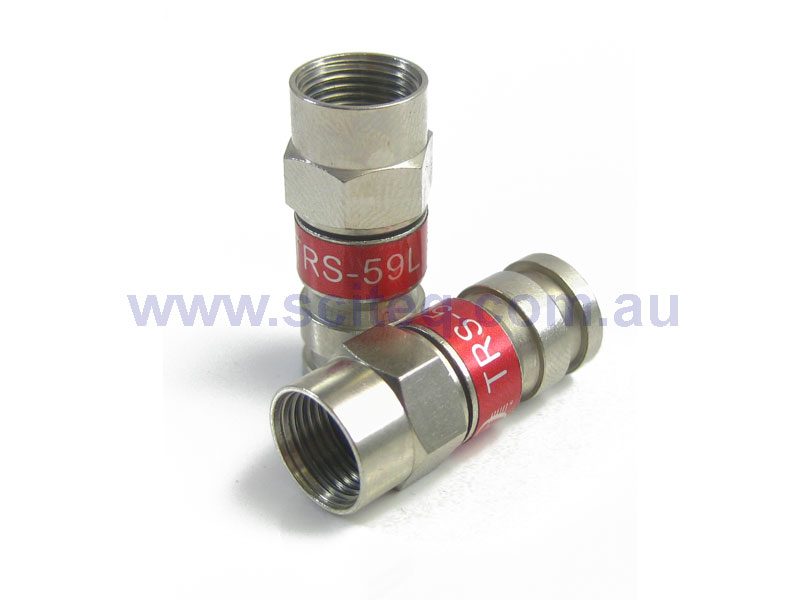 PCT TRS 59L F Compression Connector