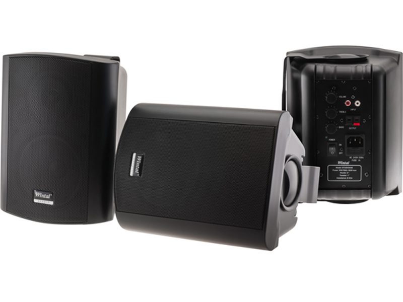 Wintal Studio5AB 5" Active Indoor Outdoor Speaker Pair