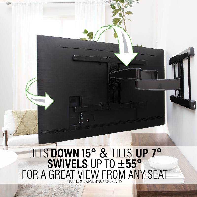 Sanus VXF830-B2 Full Motion TV Mount for 65-100" TVs - Image 2
