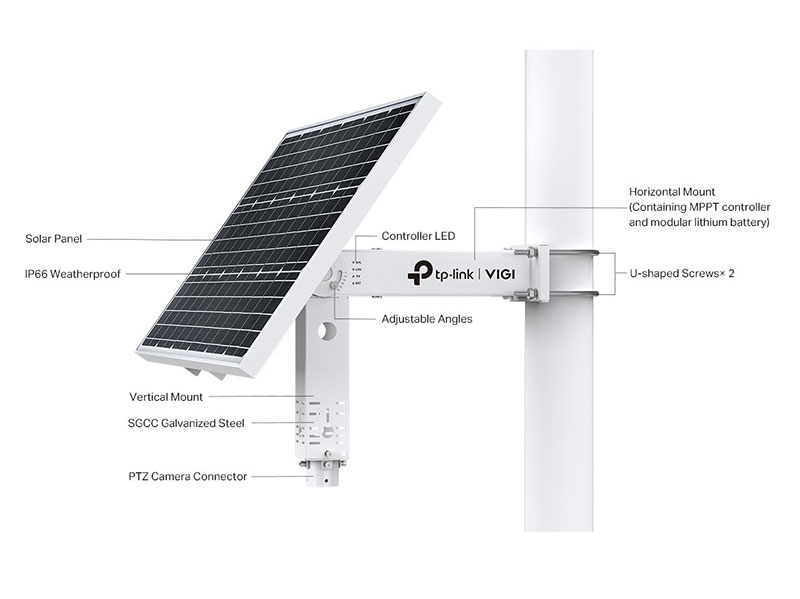 TP-Link Vigi SP9030 Intelligent Solar Power Supply System - Image 4
