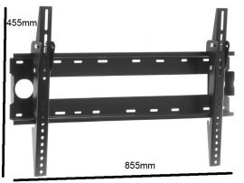 Doss LCDP11B TV LCD Bracket for up to 84" 75kgs