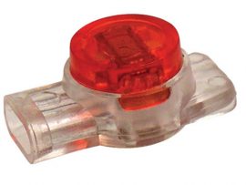 Telecom Splice UTP connectors Red 3 wire 100pk