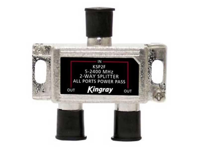 Kingray KSP2F 2 Way Splitter Foxtel Multistacker Approved